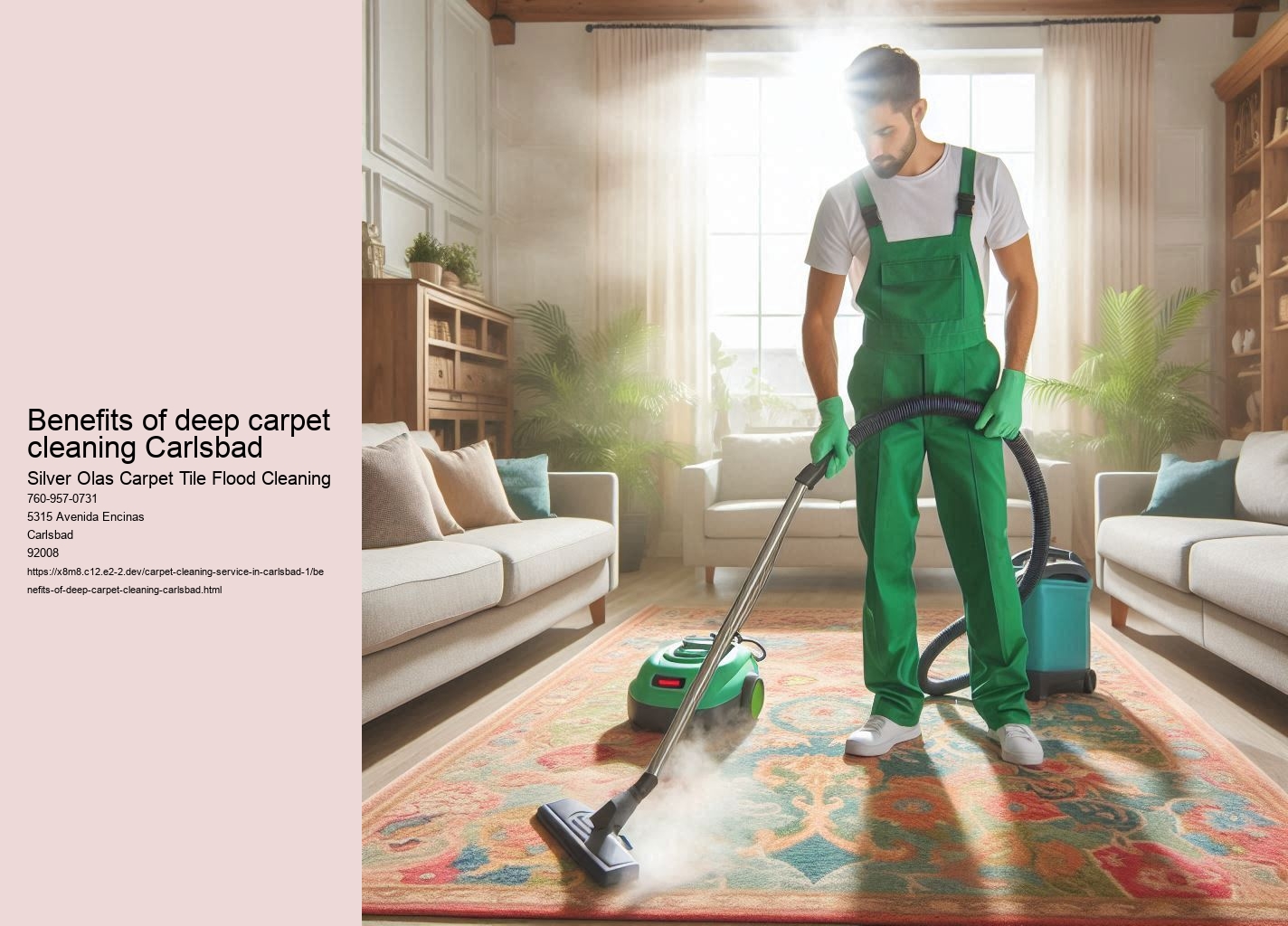 Benefits of deep carpet cleaning Carlsbad
