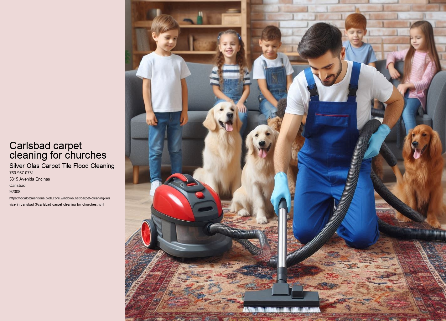Carlsbad carpet cleaning for churches